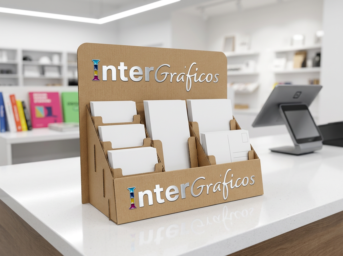 Exhibidores impresos